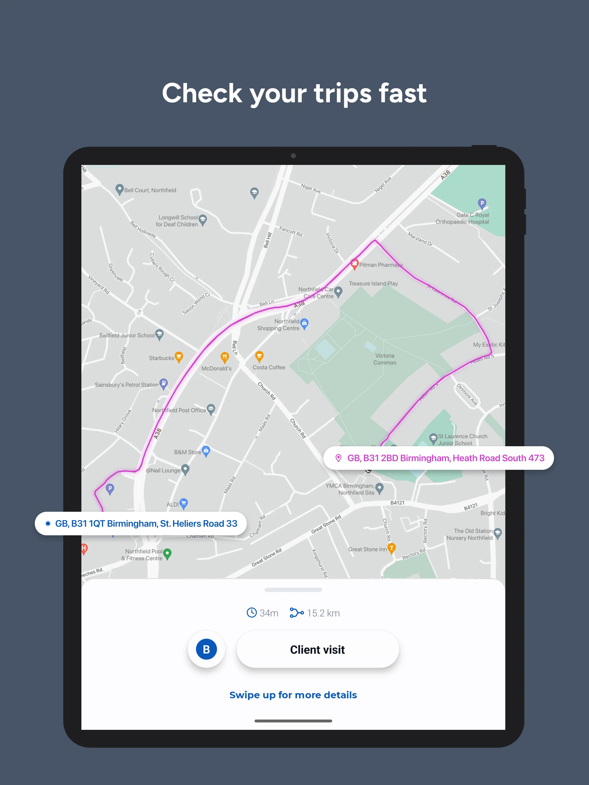 ABAX Driver screenshot