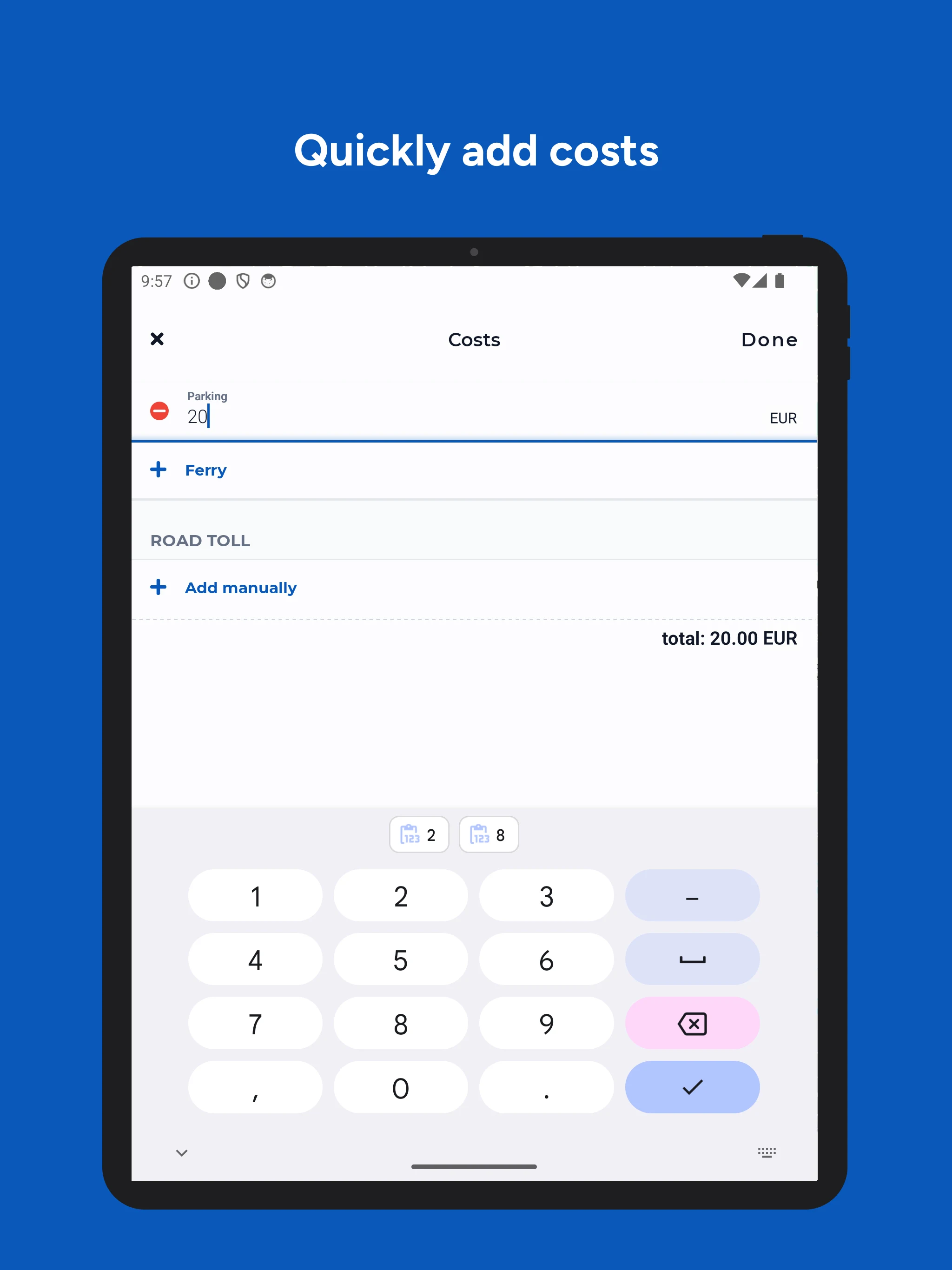 ABAX Driver screenshot