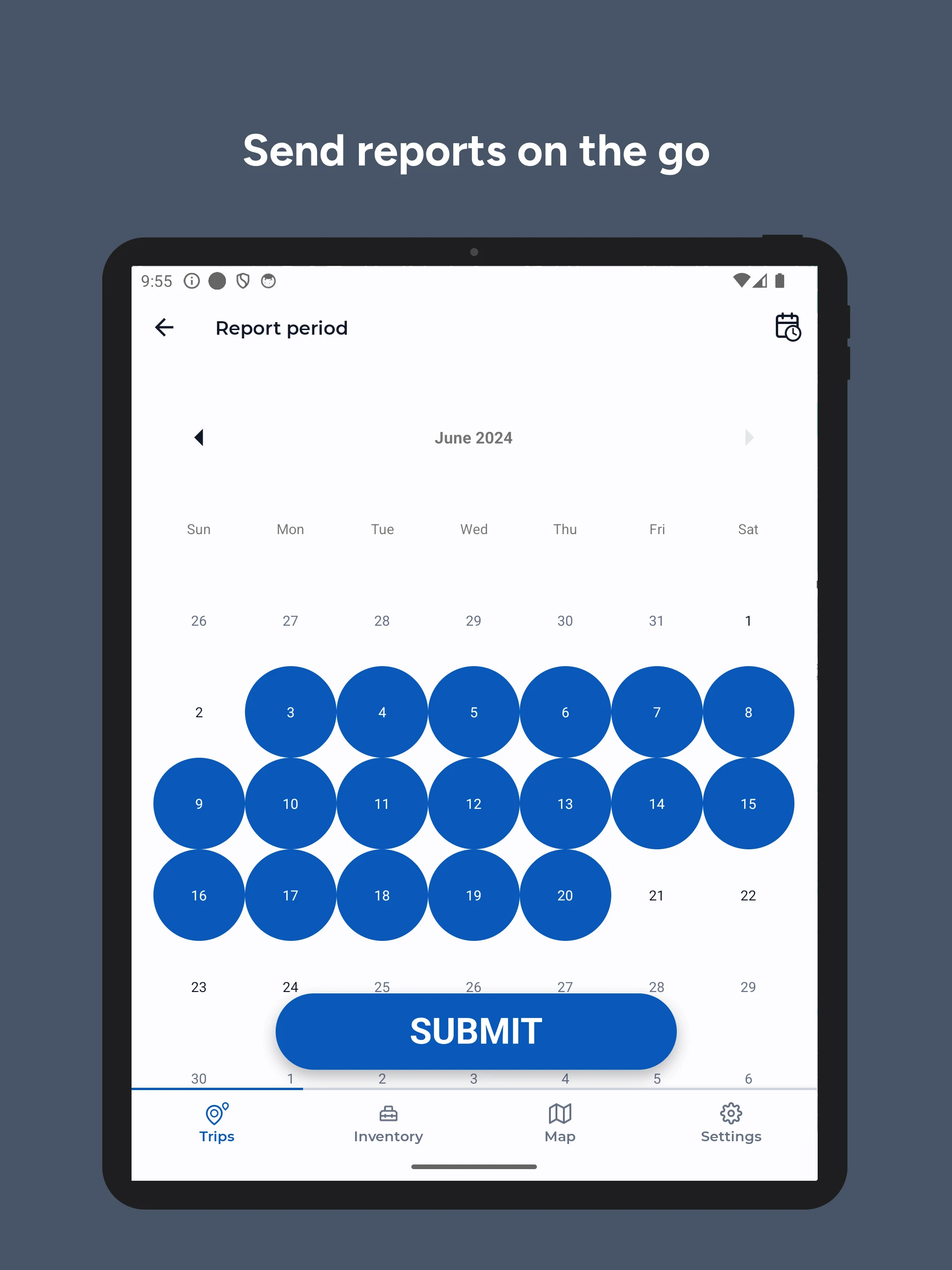 ABAX Driver screenshot